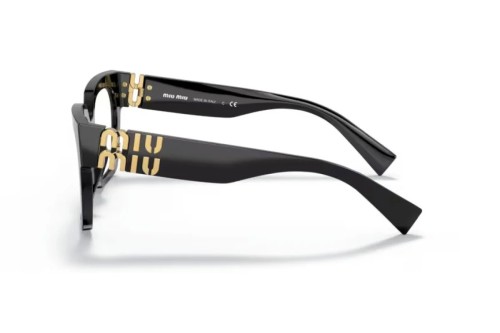MIU MIU MU 04UV - ​1AB1O1 - ​52 Cadres optiques Noir Angulaire
