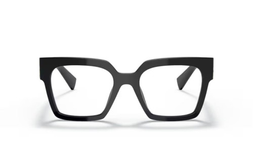 MIU MIU MU 04UV - ​1AB1O1 - ​52 Cadres optiques Noir Angulaire