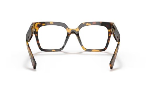 MIU MIU MU 04UV - ​VAU1O1 - ​52 Cadres optiques Havane Angulaire