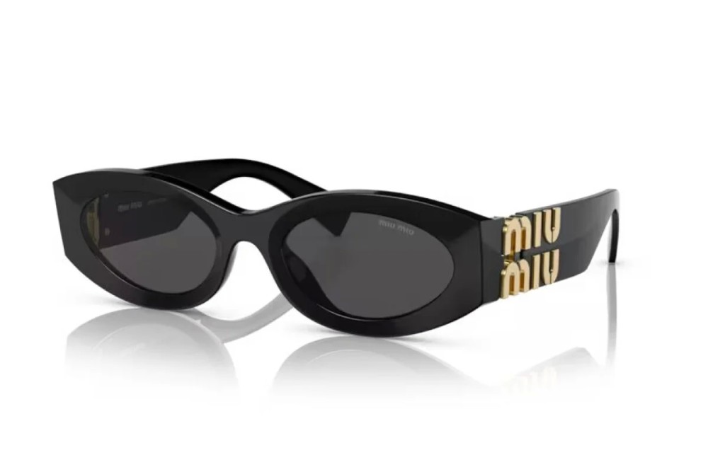 MIU MIU MU 11WS - 1AB5S0 - 54 Lunettes de soleil Noir Œil de chat