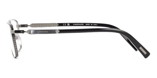 Chopard VCHL48 - 0508 - 56 Cadres optiques Argent, Noir Angulaire