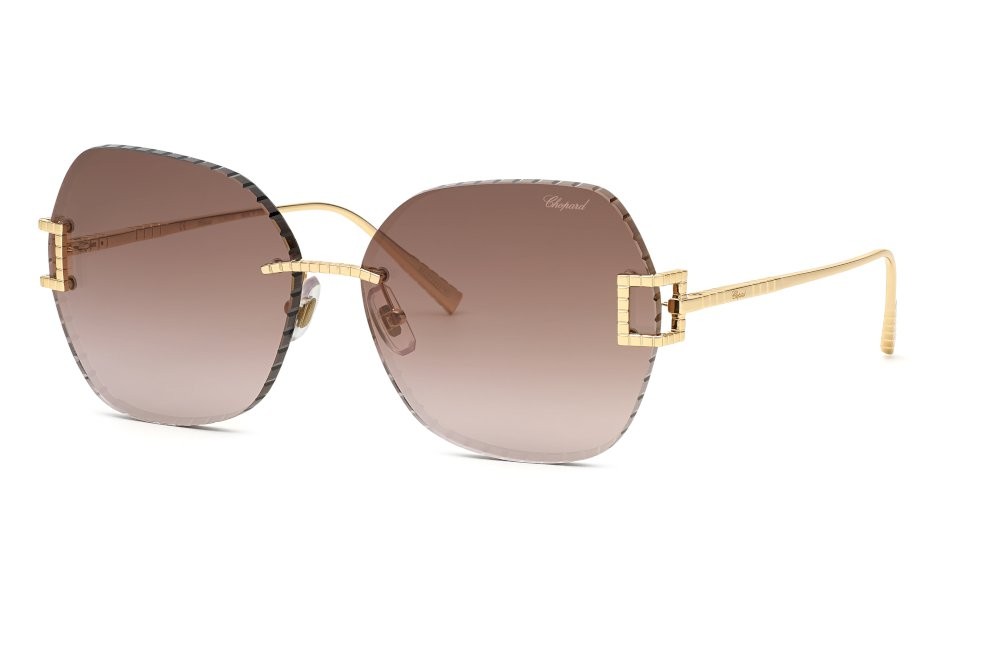 Chopard SCHG31M - 300G - 64 Lunettes de soleil Or (or rose brillant) Sans monture