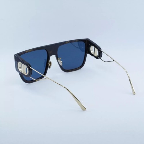Dior 30 MONTAIGNE S3U - 22B0 B - 58 Lunettes de soleil Havane Angulaire