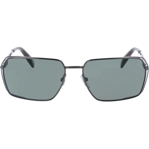 Chopard SCHG90 WOOD - 568P - 60 - AVEC DES VERRES POLARISÉS Lunettes de soleil Gris totalement brillant Angulaire