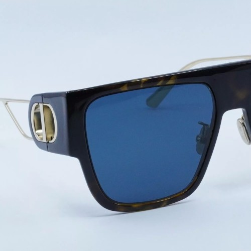 Dior 30 MONTAIGNE S3U - 22B0 B - 58 Lunettes de soleil Havane Angulaire