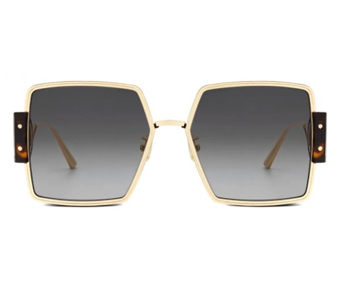 Dior 30 MONTAIGNE S4U - B4A1 B - 57 Lunettes de soleil Or Angulaire