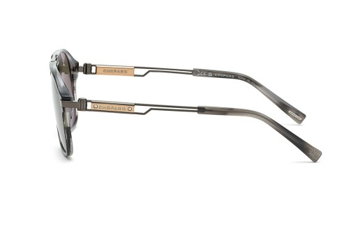 Chopard SCH347 - 6X7P - 58 - AVEC DES VERRES POLARISÉS Lunettes de soleil Gray Pilot (Aviator)