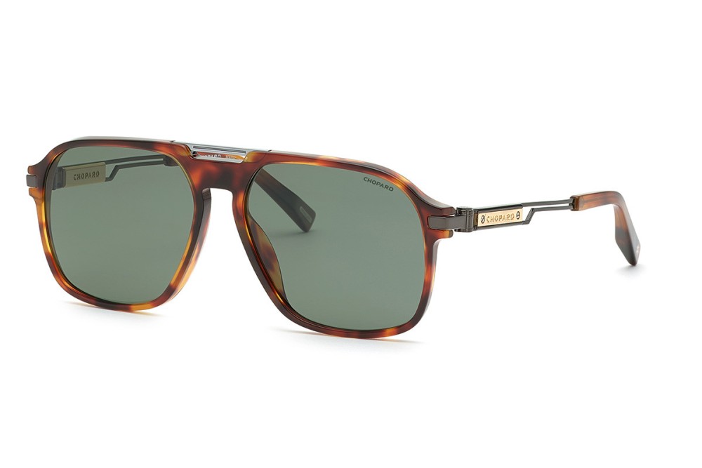 Chopard SCH347 - 909P - 58 - AVEC DES VERRES POLARISÉS Lunettes de soleil Pilot (Aviator)