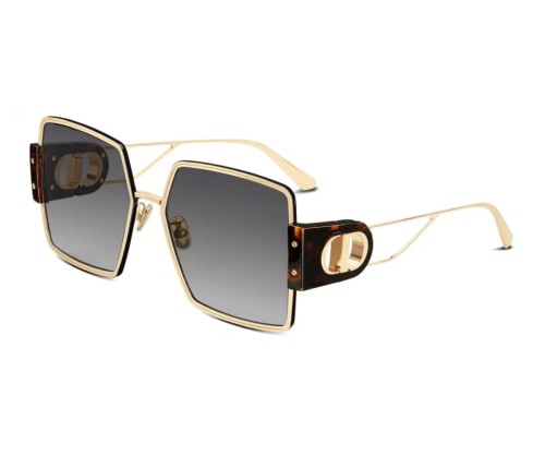 Dior 30 MONTAIGNE S4U - B4A1 B - 57 Lunettes de soleil Or Angulaire