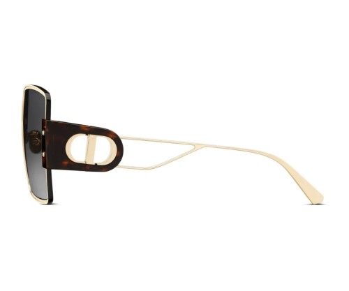 Dior 30 MONTAIGNE S4U - B4A1 B - 57 Lunettes de soleil Or Angulaire