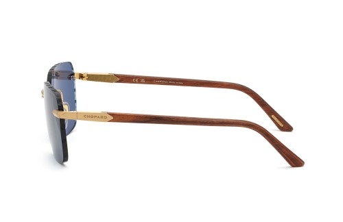 Chopard SCHG62V WOOD - 383P - 61 - AVEC DES VERRES POLARISÉS Lunettes de soleil Square
