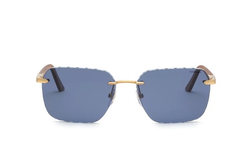 Chopard SCHG62V WOOD - 383P - 61 - AVEC DES VERRES POLARISÉS Lunettes de soleil Square