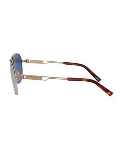 Chopard SCHG63 - 300P - 62 - AVEC DES VERRES POLARISÉS Lunettes de soleil Or, Havane Pilote (Aviateur)