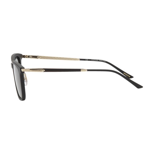 Chopard SCH339 WOOD - 703P - 54 - AVEC DES VERRES POLARISÉS Lunettes de soleil Black Square