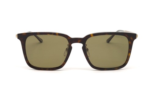 Chopard SCH339 WOOD - 722P - 54 - AVEC DES VERRES POLARISÉS Lunettes de soleil Havane foncé Angulaire