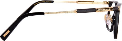Chopard VCH344 WOOD - 0700 - 53 Cadres optiques Noir, Or Angulaire