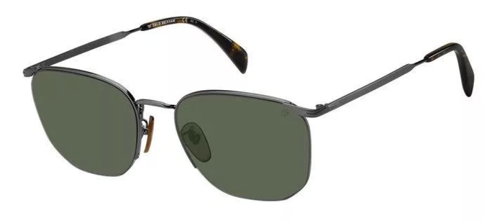 David Beckham DB 1038/F/S - 31ZQT - 58 Lunettes de soleil Gris Coussin arrondi