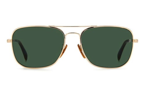 David Beckham DB 1093/S - J5GQT - 59 Lunettes de soleil Or, Havane Pilote (Aviateur)
