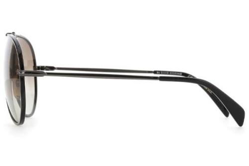 David Beckham DB 7003/S - KJ1HA - 61 Lunettes de soleil Noir, Argent Papillon