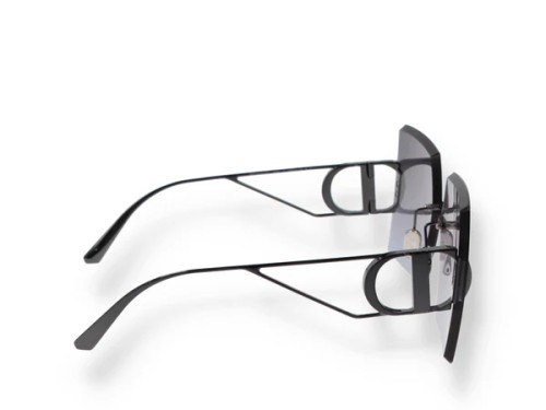 Dior 30 MONTAIGNE S7U - H4A2 0 - 64 Lunettes de soleil Noir Angulaire