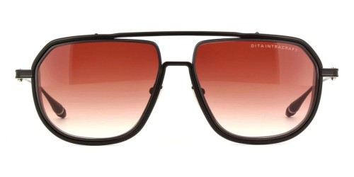 Dita INTRACRAFT DTS165-A TITANIUM - 02 - 59 Lunettes de soleil Noir Pilote (Aviateur)
