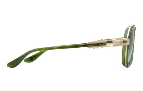 Dita VASTIK DTS441-A - 03 - 59 Lunettes de soleil Or, Vert Pilote (Aviateur)