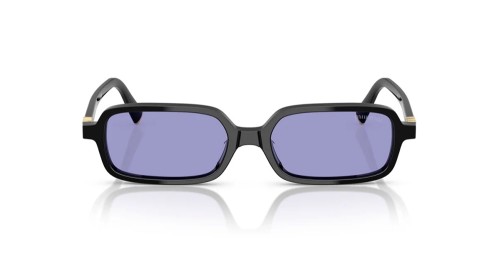 MIU MIU MU 11ZS - 16K01O - 51 Lunettes de soleil Noir Rectangle