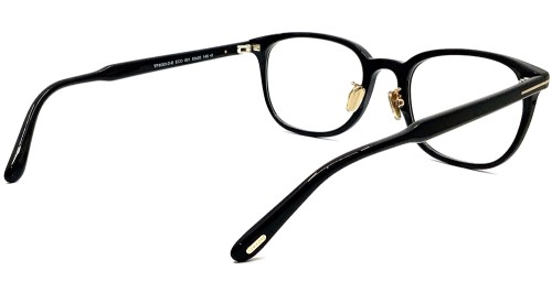Tom Ford TF6053-D-B ECO - 001 - 53 - AVEC DES VERRES À FILTRE ANTI LUMIÈRE BLEU-VIOLET Cadres optiques Noir Pantó / Arrondi