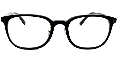 Tom Ford TF6053-D-B ECO - 001 - 53 - AVEC DES VERRES À FILTRE ANTI LUMIÈRE BLEU-VIOLET Cadres optiques Noir Pantó / Arrondi