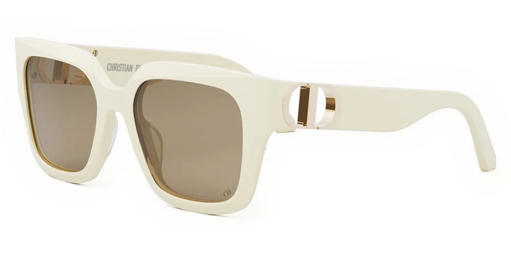 Dior 30 MONTAIGNE S8U - 95M0 A - 54 Lunettes de soleil Blanc Coussin arrondi