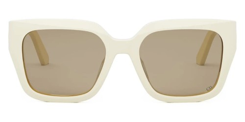 Dior 30 MONTAIGNE S8U - 95M0 A - 54 Lunettes de soleil Blanc Coussin arrondi
