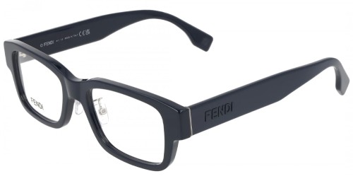 Fendi FE50079F - 090 - 53 Cadres optiques Bleu marine Carré