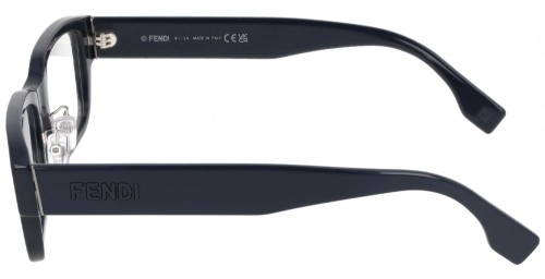 Fendi FE50079F - 090 - 53 Cadres optiques Bleu marine Carré