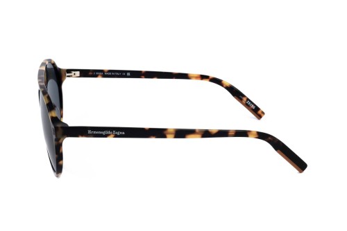 Zegna EZ0180 - 52V - 54 Lunettes de soleil Havane Rond