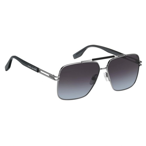 Marc Jacobs 716/S - KB798 - 62 Lunettes de soleil Gris, Noir Pilote (Aviateur)