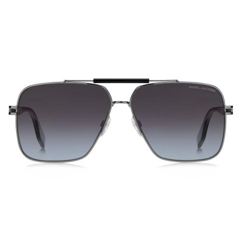 Marc Jacobs 716/S - KB798 - 62 Lunettes de soleil Gris, Noir Pilote (Aviateur)