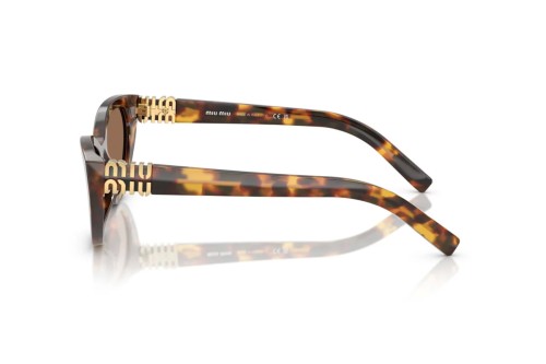 MIU MIU MU A04S - 14L60M - 54 Lunettes de soleil Havane Œil de chat