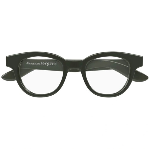 Alexander McQueen AM0384O - 003 - 47 Cadres optiques Vert Coussin arrondi