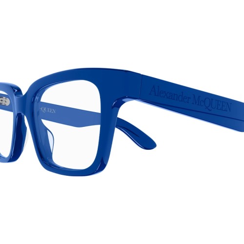 Alexander McQueen AM0385O - 003 - 49 Cadres optiques Blue Square