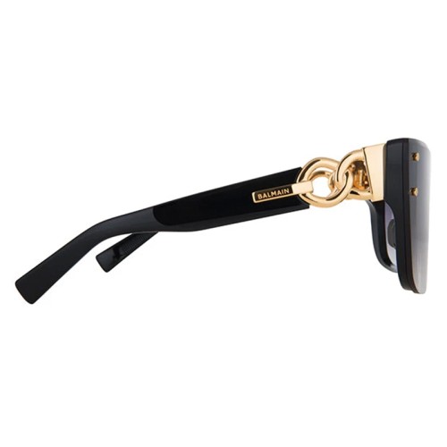 Balmain BPS-106 ARMOUR - A - 150 Lunettes de soleil Marron, Blanc Œil de chat