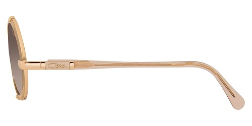 Cazal 644 - 009 - 53 Lunettes de soleil Or Ovale