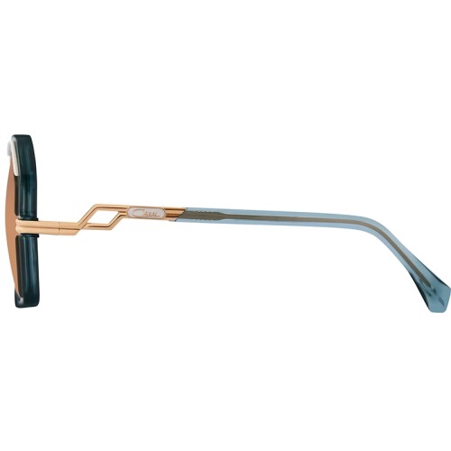 Cazal 8510 - 004 - 58 Lunettes de soleil Bleu Angulaire