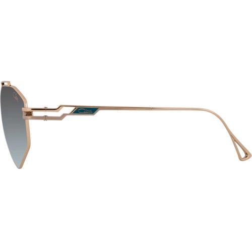 Cazal 9500 - 002 - 62 Lunettes de soleil Or Pilote (Aviateur)