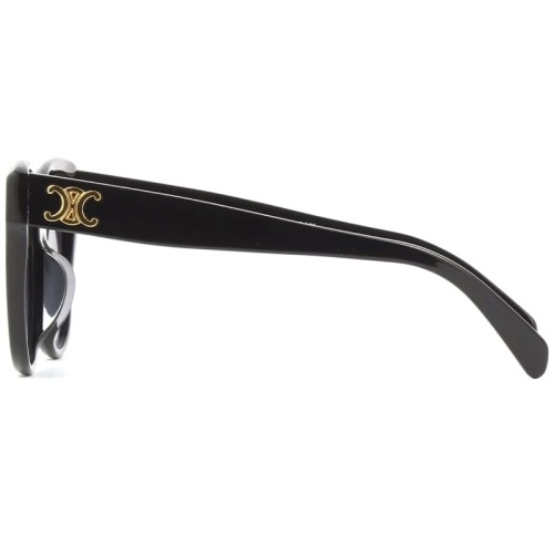 Celine CL40204F - 01W - 58 Lunettes de soleil Black Pillow (Rounded)