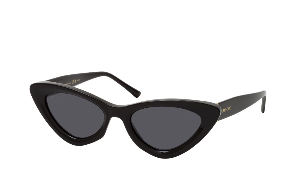 Jimmy Choo ADDY/S - 807IR - 52 Lunettes de soleil Noir Œil de chat