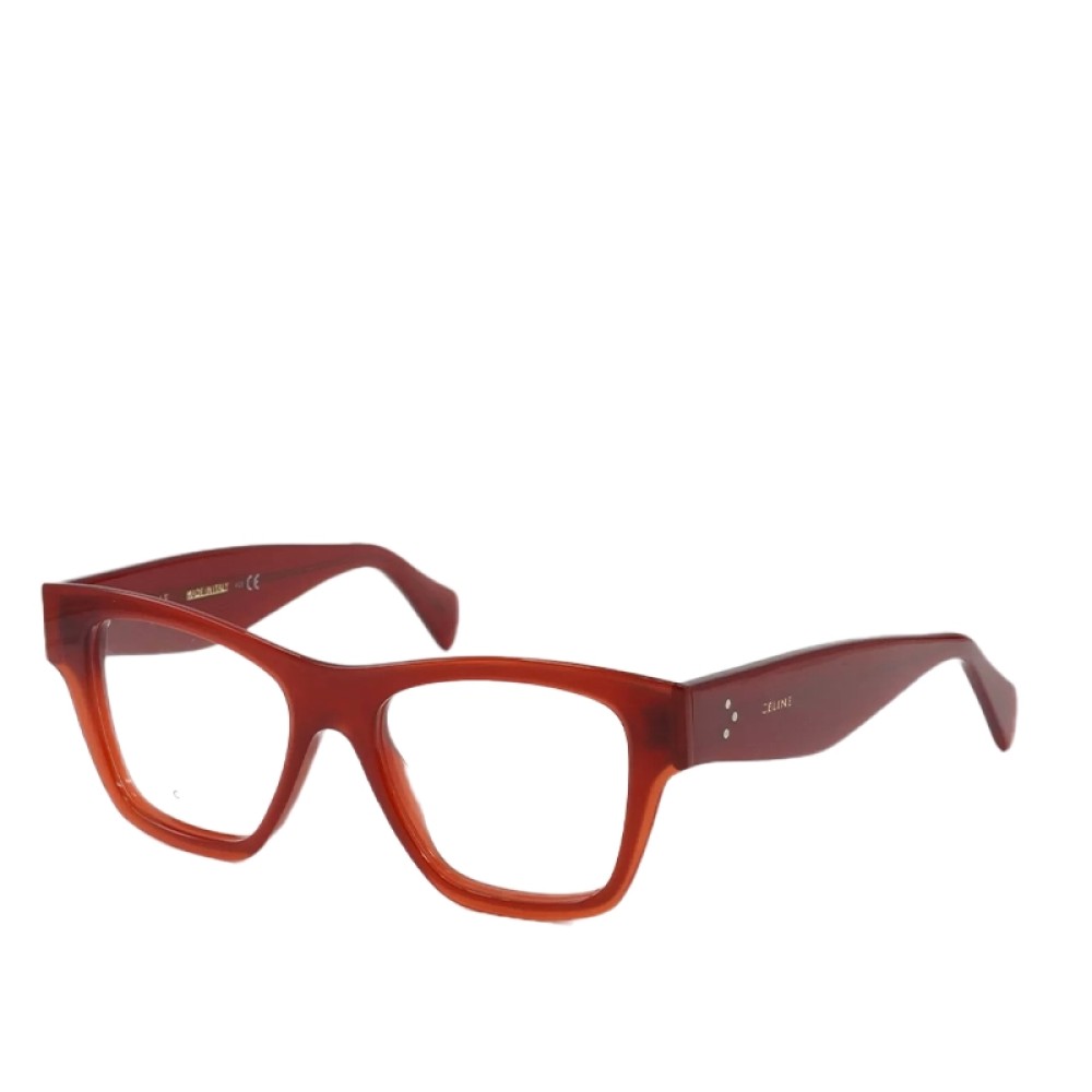 Celine CL50014I - 066 - 50 Cadres optiques Rouge Angulaire