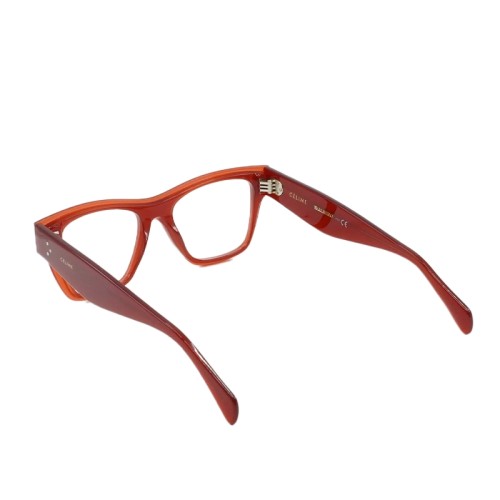Celine CL50014I - 066 - 50 Cadres optiques Rouge Angulaire