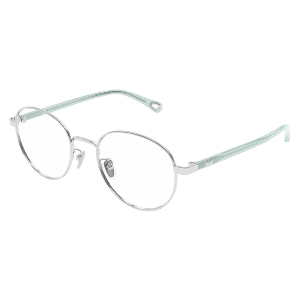 Chloé CH0216OA - 001 - 52 Cadres optiques Argent Coussin arrondi