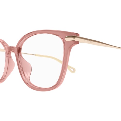 Chloé CH0219OA - 003 - 53 Cadres optiques Rose, Or Coussin arrondi