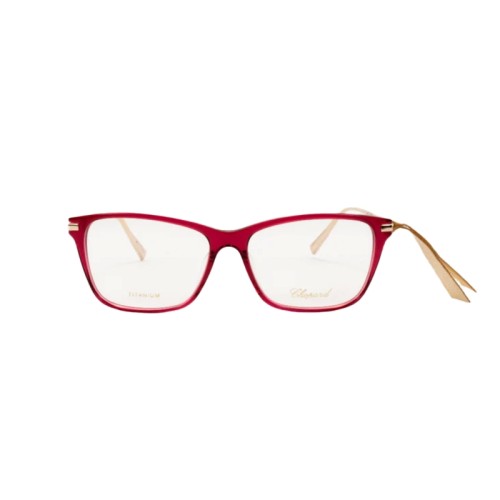 Chopard VCH299 - 07AK - 54 Cadres optiques Rouge, Or Angulaire